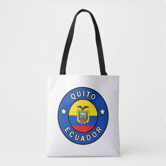Quito Ecuador Tote Bag (Front)