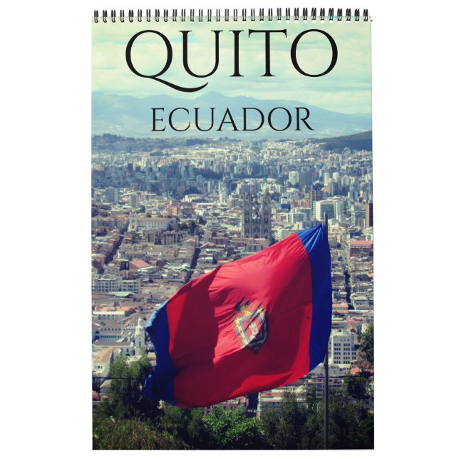 quito ecuador travels calendar (Cover)