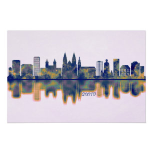Quito Skyline Poster
