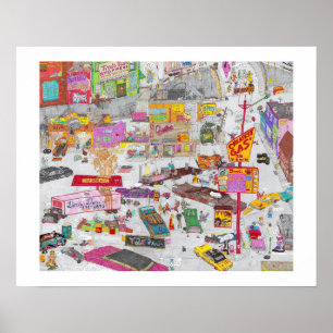 Quito's Gas Station Poster (2)