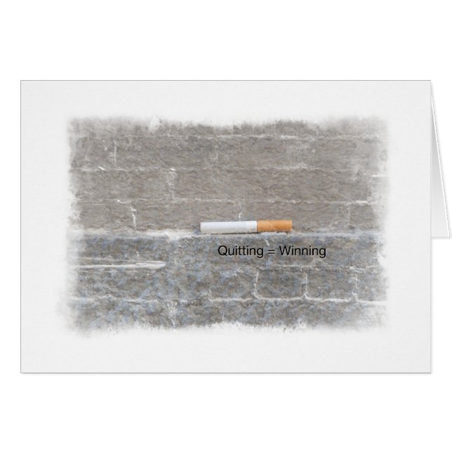 Quitting Equals Winning Stop Smoking (Front Horizontal)