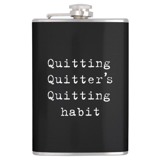 Quitting habit flask (Front)