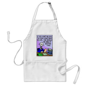 Quitting Time Standard Apron