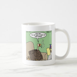 Quittng Smoking Cold Turkey Funny Gifts & Tees Coffee Mug