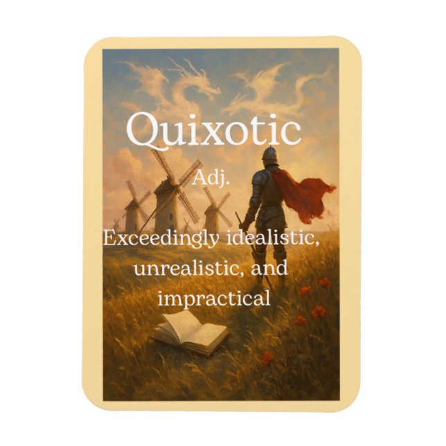 Quixotic  magnet (Vertical)