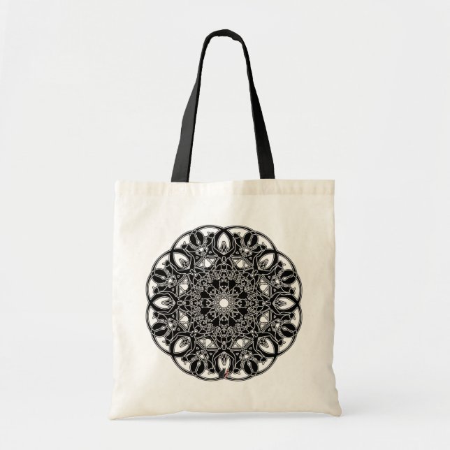 Quixotic Octa Glyph Tote Bag (Front)