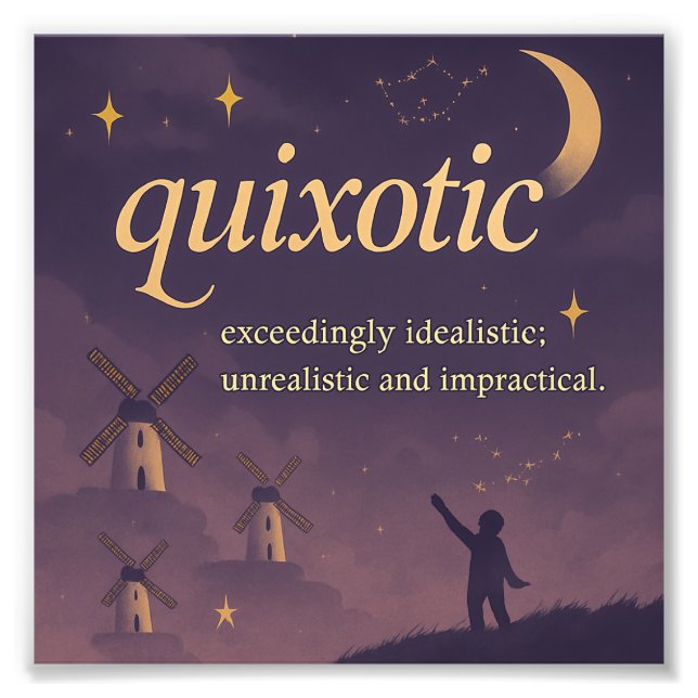 Quixotic Photo Print (Front)