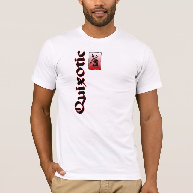 Quixotic Windmill ala Don Quijote T-Shirt (Front)