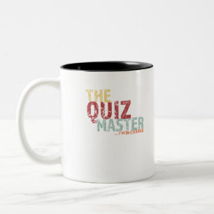 Quiz Master Two-Tone Coffee Mug