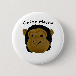 Quizz Master 6 Cm Round Badge