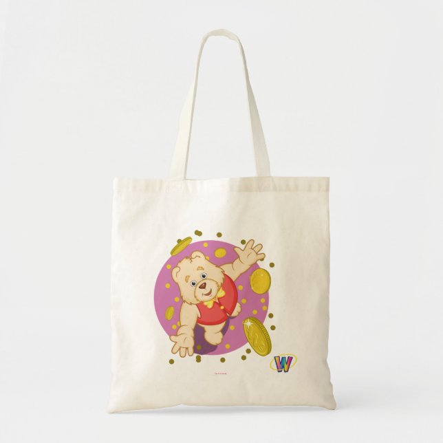 Quizzy Bear Tote Bag (Front)