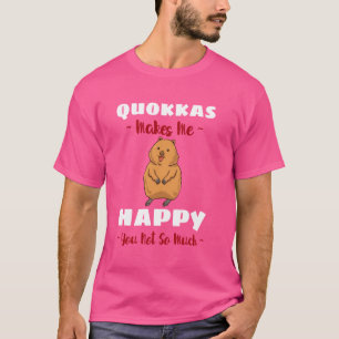 Quokka Animals Funny Australian Cute Pet T-Shirt