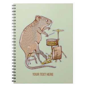 Quokka Australian Animal Drummer Notebook