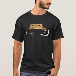 Quokka Baby In A Pocket Cute Happy Australian Anim T-Shirt