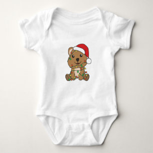 Quokka Christmas Winter Animals Quokkas Baby Bodysuit