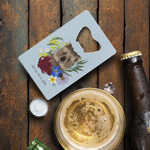 Quokka Happy Australia Floral Blue