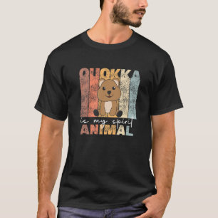 Quokka Is My Spirit Animal Cute Animal Quokka T-Shirt