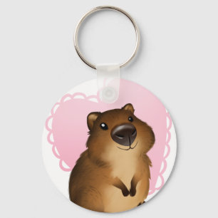 Quokka Key Ring
