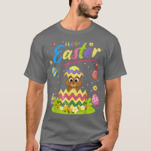 Quokka Lover Funny Easter Egg Quokka Happy Easter T-Shirt