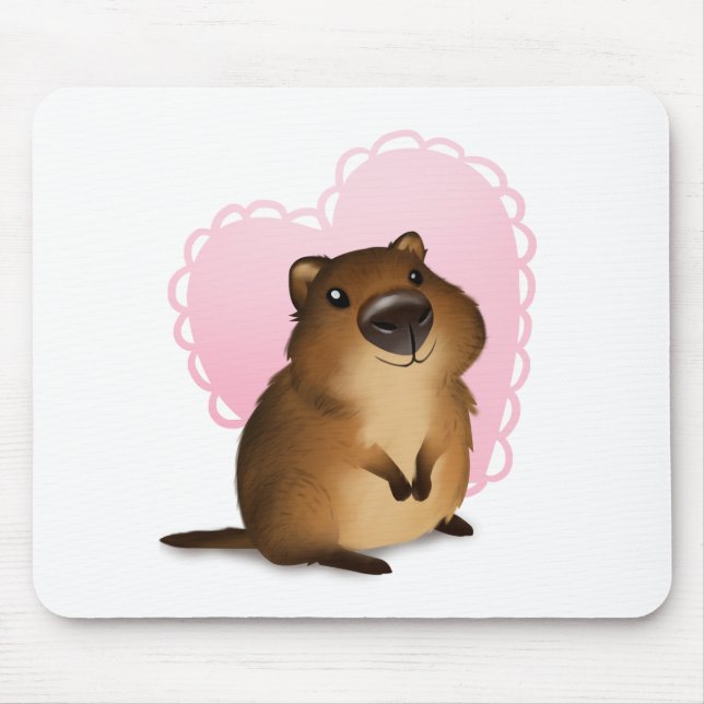 Quokka Mouse Mat (Front)