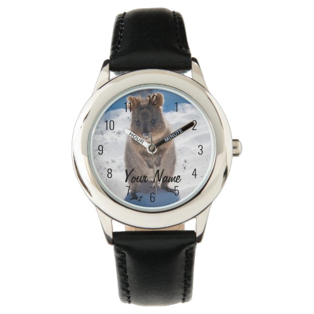 Quokka on the Beach Australia, Cool Kids Children Watch (Front)