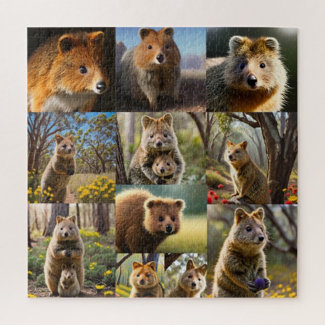 Quokka Photo Collage,  Jigsaw Puzzle (Vertical)