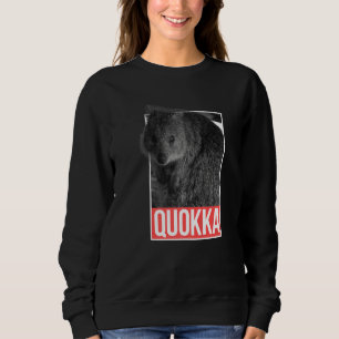 Quokka Quokkas Wombat Cuddly Toy Sweatshirt