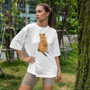 Quokka Realistic Animal T-Shirt