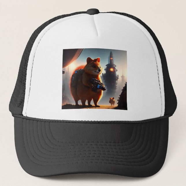 Quokka They Call Me Mister, Truckers Hat (Front)