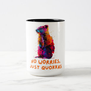 Quokka Two-Tone Coffee Mug