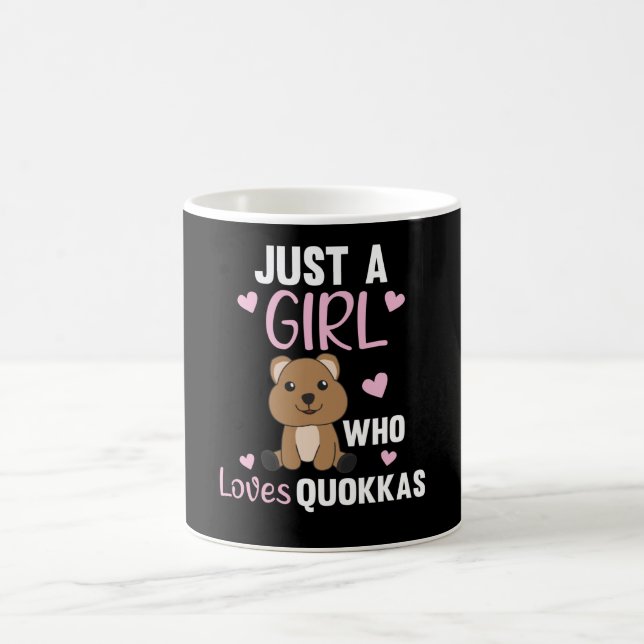 Quokkas For Girls Who Love The Quokka Coffee Mug (Center)