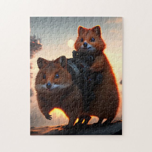 Quokkas To The Rescue, Jigsaw Puzzle (Vertical)