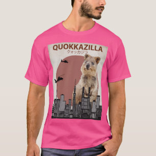 Quokkazilla Quokka Giant Monster Parody T-Shirt