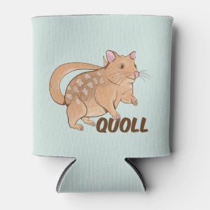Quoll Australian Marsupial  Can Cooler