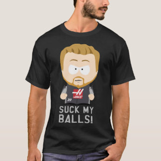 &quot;Suck My Balls&quot; - Kevin Magnussen (light T-Shirt