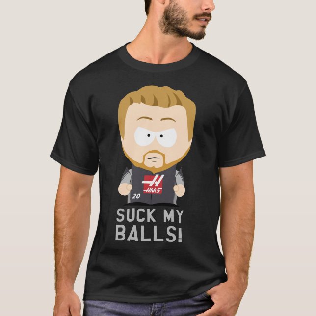 &quot;Suck My Balls&quot; - Kevin Magnussen (light T-Shirt (Front)