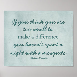 quotation make a difference poster