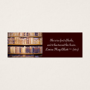 Quotation mini-bookmark/School Librarian Day