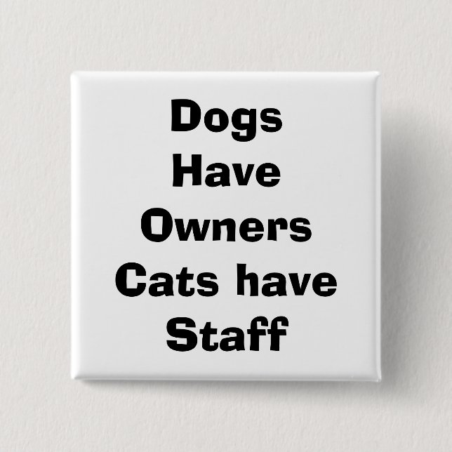 quote 15 cm square badge (Front)