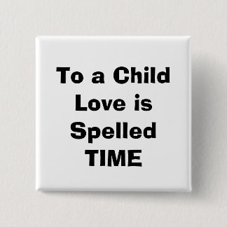quote 15 cm square badge