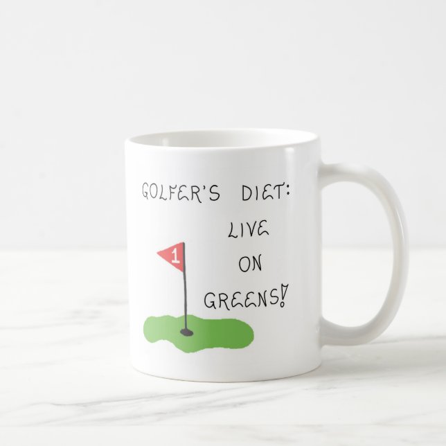 Quote about Golf - Mug (Right)