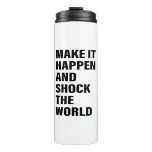 Quote Art Success Life Tips Motivational Art Word Thermal Tumbler