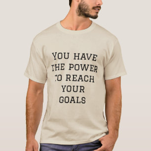 Quote Athletic Sand Colour Motivational Men Holida T-Shirt