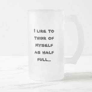 Quote Beer Mug - Frosted Beer Mug
