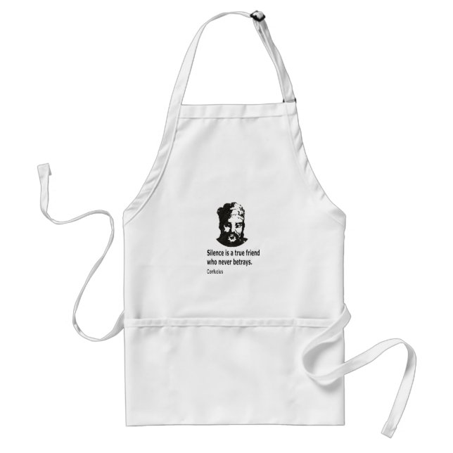 Quote By Confucius Standard Apron (Front)