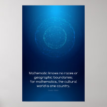 Quote by David Hilbert - Math Posters