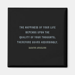Quote By Marcus Aurelius, Mindset Motivational Quo Magnet