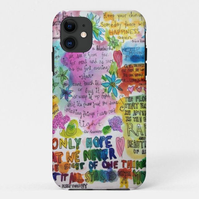 Quote Case-Mate iPhone Case (Back)
