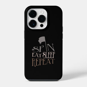 Quote Colour Guard Spin Eat Sleep Repeat iPhone 14 Pro Case