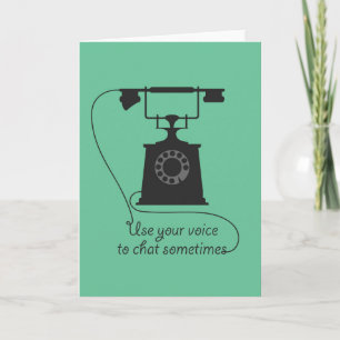 Quote design to encourage communication poster vie card